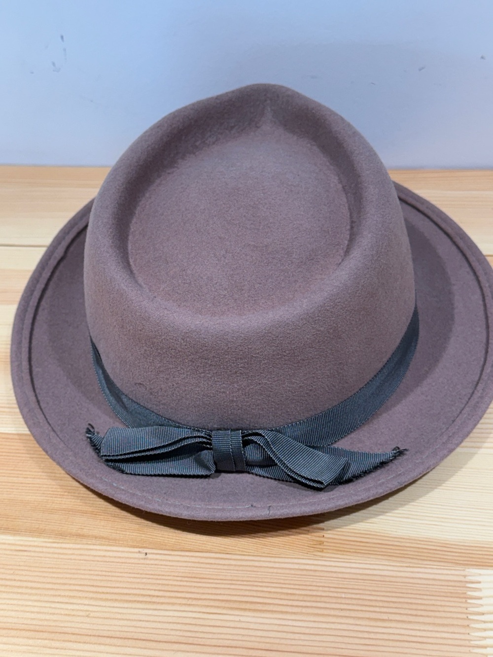 Vintage Jean-Charles Brosseau Paris Wool Fedora – Taupe/Brown - Picture 7 of 14